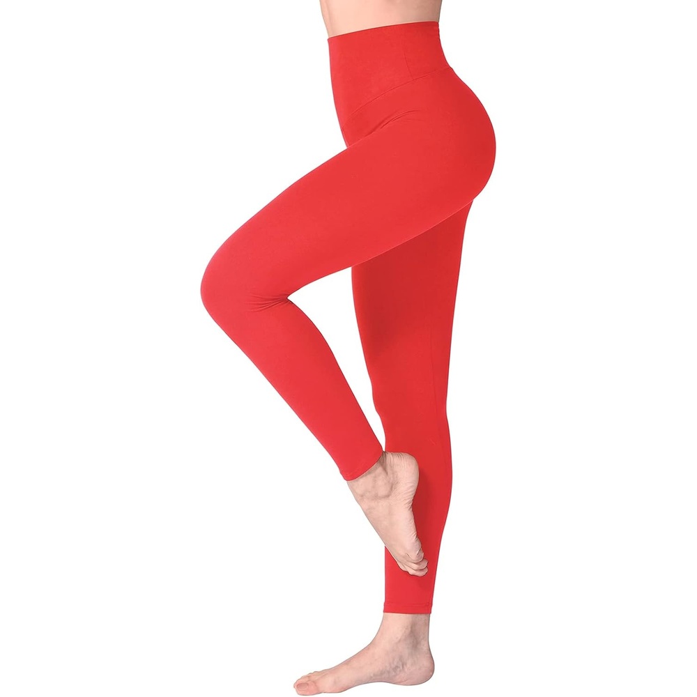 image:imageSINOPHANT Leggings Damen High Waist Leggins fr Sport1er Pack Rot