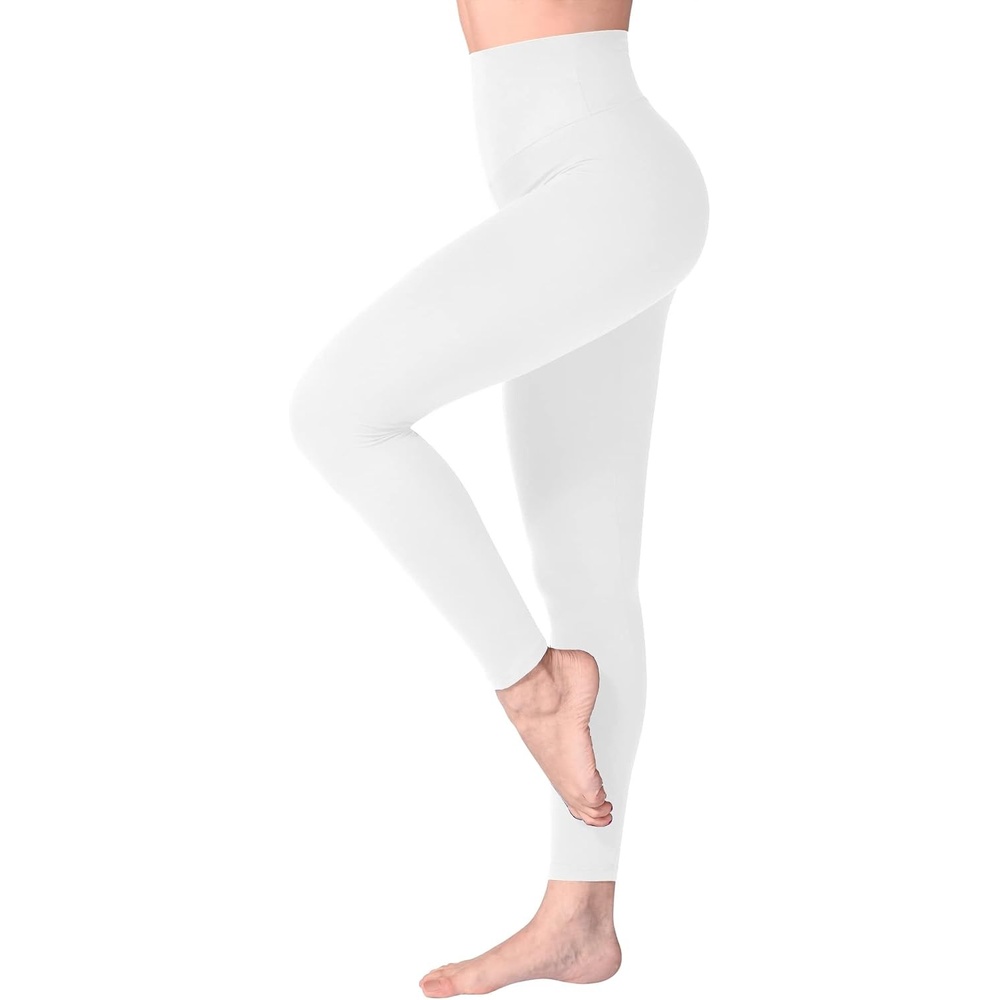 image:imageSINOPHANT Leggings Damen High Waist Leggins fr Sport1er Pack Wei