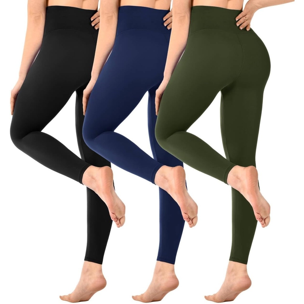 image:imageSINOPHANT Leggings Damen High Waist Leggins fr SportSchwarzSchwarzblauArmee Grn