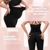 SINOPHANT Damen Umstandsleggings mit Taschen(1 Packung Schwarz)