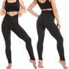 SINOPHANT Leggings Damen High Waist Leggins für Sport(#1er Pack Schwarz Kreuz Taille)