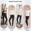 SINOPHANT Leggings Damen High Waist Leggins für Sport(#1er Pack Weiß)