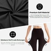 SINOPHANT Leggings Damen High Waist Leggins für Sport(#2er Pack Schwarz/Armeegrün)