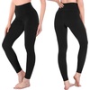 SINOPHANT Leggings Damen High Waist Leggins für Sport(#3er Pack Schwarz/Schwarz/Schwarz)