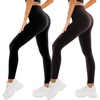 #2er Pack Schwarz/Dunkelbraun
