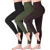 #3er Pack Schwarz/Armee Grün/Braun