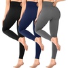 image:imageSINOPHANT Leggings Damen High Waist Leggins fr SportSchwarzSchwarzblauGrau