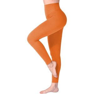 SINOPHANT Leggings Damen High Waist Leggins für Sport(#1er Pack Orange)