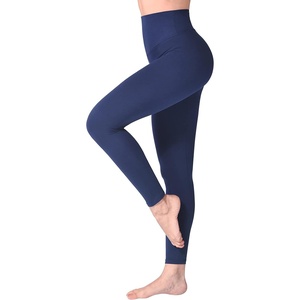 SINOPHANT Leggings Damen High Waist Leggins für Sport(#1er Pack Schwarzblau)