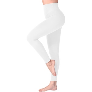 SINOPHANT Leggings Damen High Waist Leggins für Sport(#1er Pack Weiß)